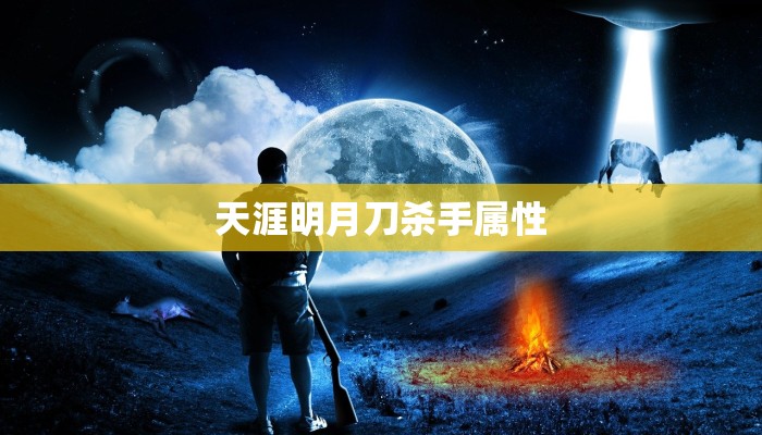 天涯明月刀杀手属性