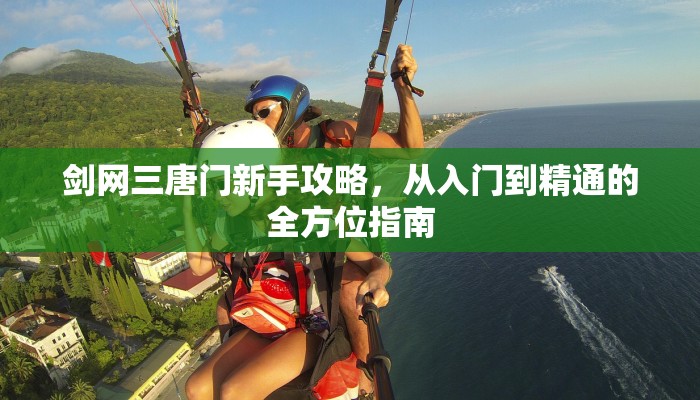 剑网三唐门新手攻略，从入门到精通的全方位指南